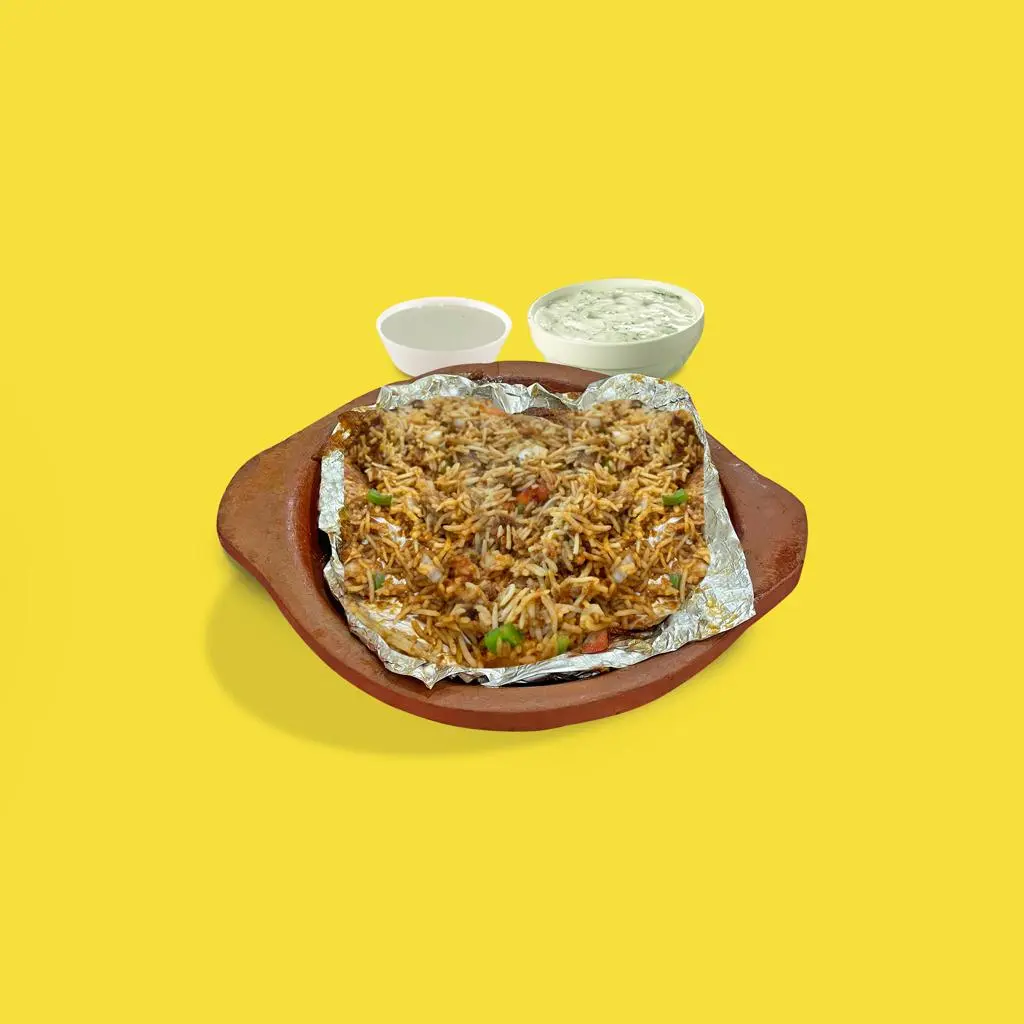 كبسة سيريه مدفون - دجاج